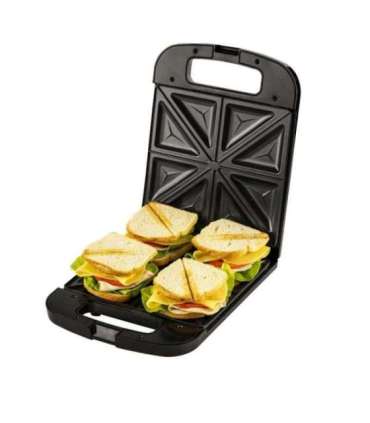 Adler Sandwich Maker AD 3055 1000 W Number of plates 4 Black