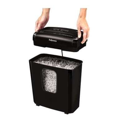 Powershred 6M Black 13 L Credit cards shredding Paper handling standard/output 6 sheets per pass Mini-Cut