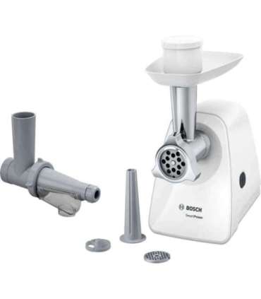 Bosch Meat mincer MFW2515W White 1500 W Number of speeds 1 Throughput (kg/min) 1.7