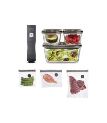Caso Vacu OneTouch Vacuum sealer Eco-Set Black