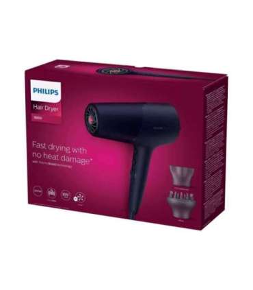 Philips Hair Dryer BHD510/00 2300 W Number of temperature settings 3 Ionic function Diffuser nozzle |
