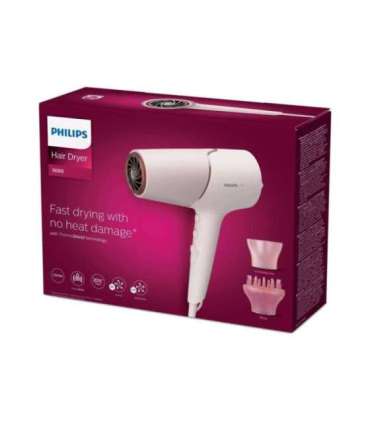Philips Hair Dryer BHD530/00 2300 W Number of temperature settings 6 Ionic function Pink