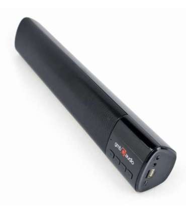 Gembird Bluetooth soundbar SPK-BT-BAR400-01 2 x 5 W Bluetooth Black Portable Wireless connection