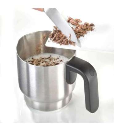 Caso Crema & Choco Milk frother, LED Display, 360° base station, Inox Caso Crema & Choco Milk frother 01666 |