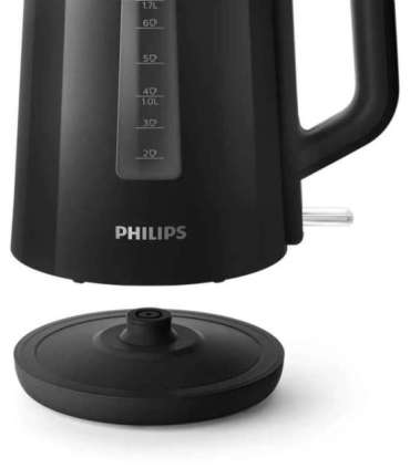 Philips Kettle HD9318/20 Electric 2200 W 1.7 L Plastic 360° rotational base Black