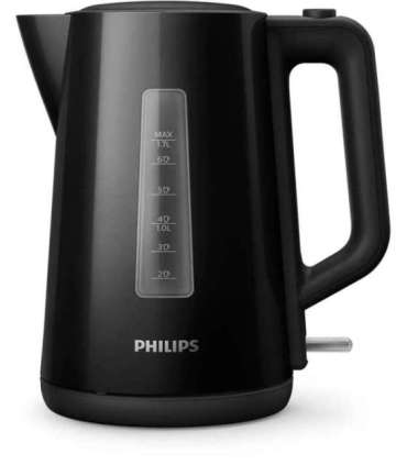Philips Kettle HD9318/20 Electric 2200 W 1.7 L Plastic 360° rotational base Black