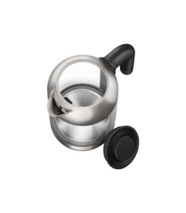 Philips Kettle HD9339/80 Electric 2200 W 1.7 L Stainless steel/Glass 360° rotational base Black/Silver