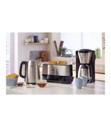 Philips Kettle HD9351/90 Electric 2200 W 1.7 L Stainless steel 360° rotational base Stainless steel