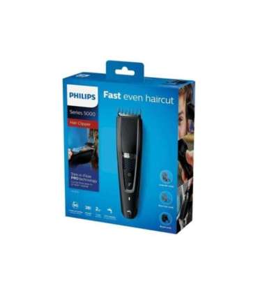 Philips Series 5000 Beard and Hair Trimmer HC5632/15 Cordless or corded Number of length steps 28 Step precise
