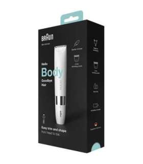 Braun Body Mini Trimmer BS1000 Bulb lifetime (flashes) Not applicable Number of power levels 1 Wet & Dry |