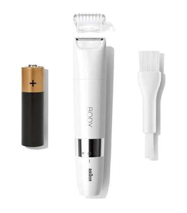 Braun Body Mini Trimmer BS1000 Bulb lifetime (flashes) Not applicable Number of power levels 1 Wet & Dry |