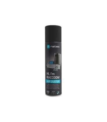 Natec Compressed Air Duster, Raccoon Air, 600 ml Natec NSC-1763 Air Duster 600 ml