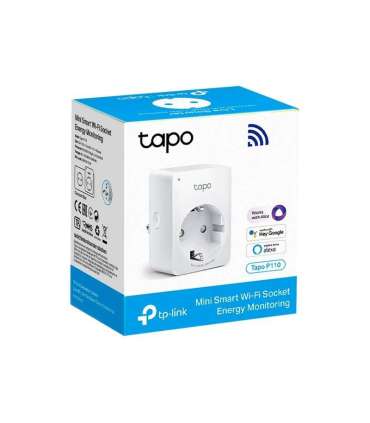 TP-LINK Mini Smart Wi-Fi Socket Tapo P110 White