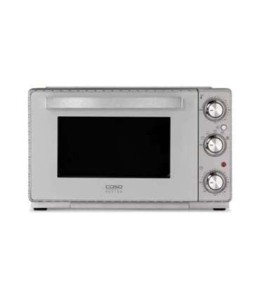 Caso Compact oven TO 26 SilverStyle Easy Clean Compact 1500 W Silver