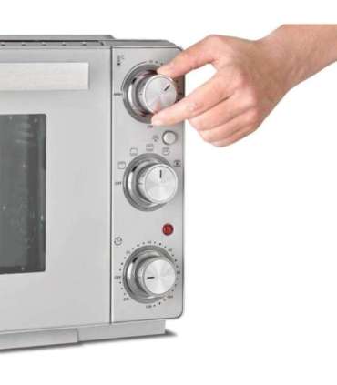 Caso Compact oven TO 26 SilverStyle Easy Clean Compact 1500 W Silver