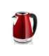 ETA Kettle Ela Digi ETA959890010 Electric 2200 W 1.7 L Stainless steel 360° rotational base Red