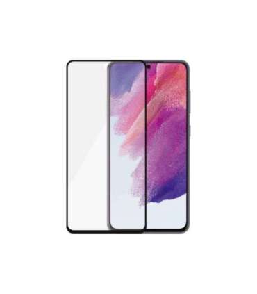 PanzerGlass Samsng Galaxy S21 FE CF Hybrid glass Black Antibacterial Works with in-screen fingerprint reader