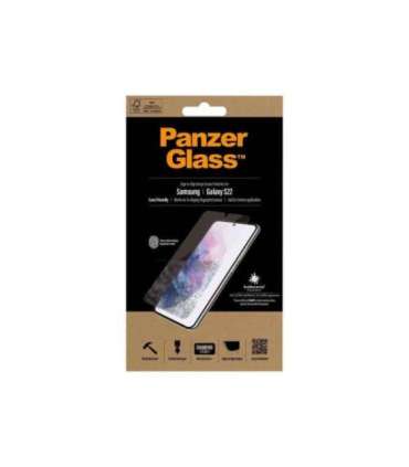 PanzerGlass Samsung Galaxy S22 Tempered glass Transparent Case friendly. Compatible with ultrasonic