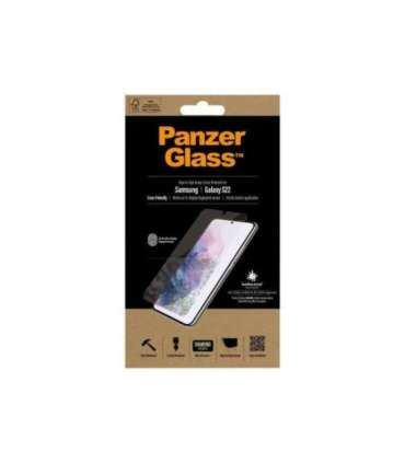 PanzerGlass Samsung Galaxy S22 Tempered glass Transparent Case friendly. Compatible with ultrasonic