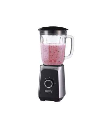 Camry Blender CR 4077 Tabletop 500 W Jar material Glass Jar capacity 1.5 L Ice crushing Black/Stainless