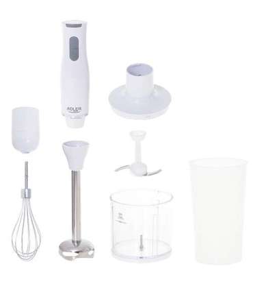 Adler Hand blender set AD 4620 Hand Blender 800 W Chopper White