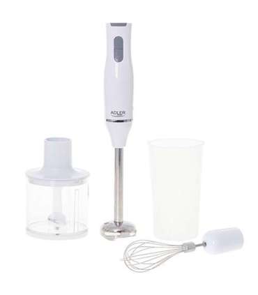 Adler Hand blender set AD 4620 Hand Blender 800 W Chopper White