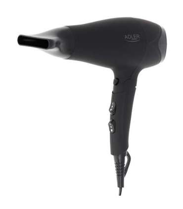 Adler Hair dryer AD 2267 2100 W Number of temperature settings 3 Diffuser nozzle Black