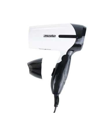 Mesko Hair Dryer MS 2262 1000 W Number of temperature settings 2 Black/White