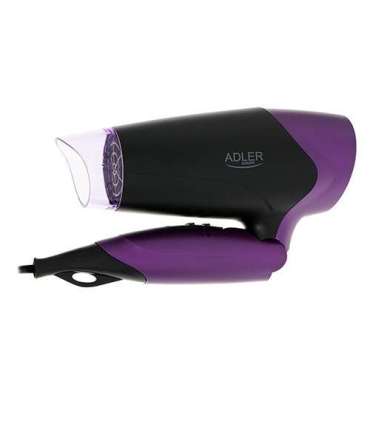 Adler Hair Dryer AD 2260 1600 W Number of temperature settings 2 Black/Purple