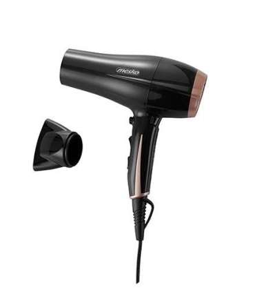 Mesko Hair Dryer MS 2249 2000 W Number of temperature settings 3 Black/Pink