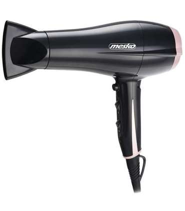 Mesko Hair Dryer MS 2249 2000 W Number of temperature settings 3 Black/Pink