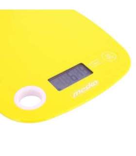 Mesko Kitchen scale MS 3159y Maximum weight (capacity) 5 kg Graduation 1 g Display type LCD Yellow