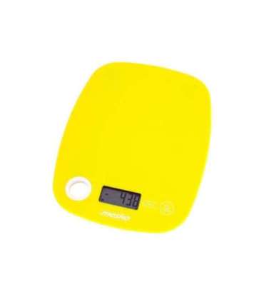 Mesko Kitchen scale MS 3159y Maximum weight (capacity) 5 kg Graduation 1 g Display type LCD Yellow