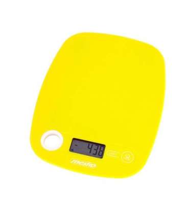Mesko Kitchen scale MS 3159y Maximum weight (capacity) 5 kg Graduation 1 g Display type LCD Yellow
