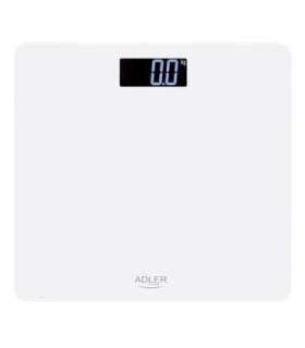 Adler Bathroom scale AD 8157w Maximum weight (capacity) 150 kg Accuracy 100 g Body Mass Index (BMI) measuring