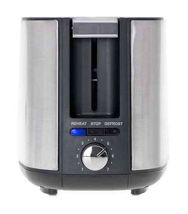 Adler Toaster AD 3214 Power 750 W Number of slots 2 Housing material Stainless steel Silver