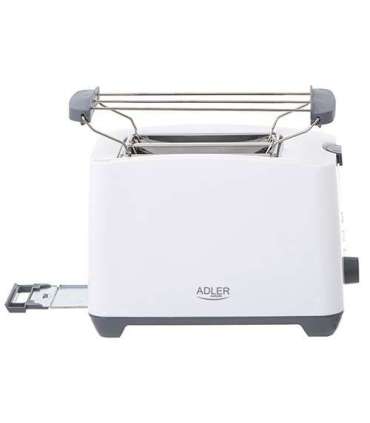 Adler Toaster AD 3216 Power 750 W Number of slots 2 Housing material Plastic White