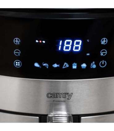 Camry Airfryer Oven CR 6311 Power 1700 W Capacity 5 L Stainless steel/Black