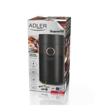 Adler Coffee Mill AD 4446bg 150 W Coffee beans capacity 75 g Black