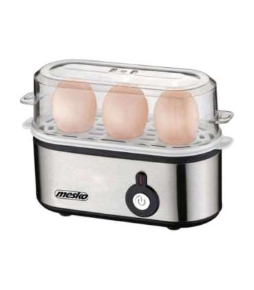 Mesko Egg boiler MS 4485 Stainless steel 210 W Functions For 3 eggs