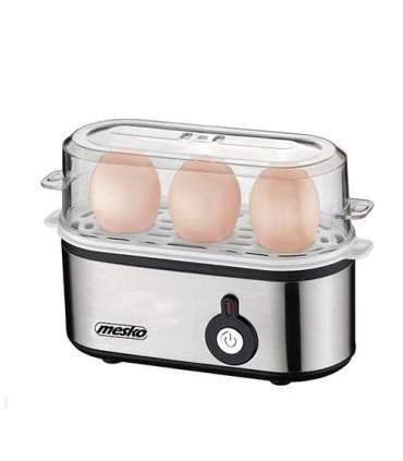 Mesko Egg boiler MS 4485 Stainless steel 210 W Functions For 3 eggs