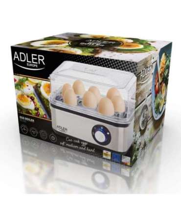 Adler Egg boiler AD 4486 Stainless steel 800 W