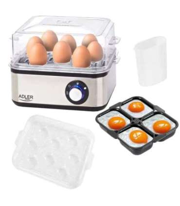Adler Egg boiler AD 4486 Stainless steel 800 W