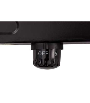 Mesko Electric stove MS 6509 Number of burners/cooking zones 2 Black Electric