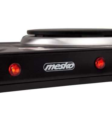 Mesko Electric stove MS 6509 Number of burners/cooking zones 2 Black Electric