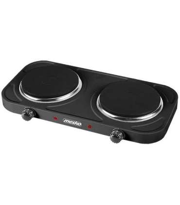 Mesko Electric stove MS 6509 Number of burners/cooking zones 2 Black Electric