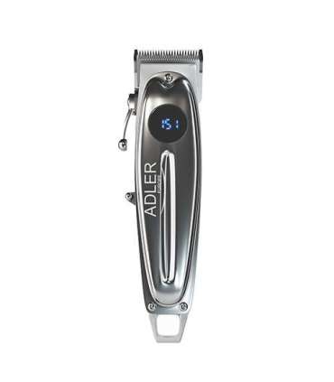 Adler Proffesional Hair clipper AD 2831 Cordless or corded Number of length steps 6 Silver