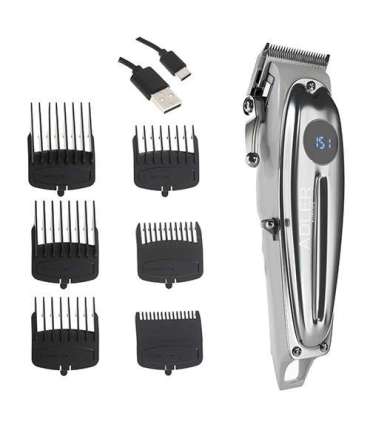 Adler Proffesional Hair clipper AD 2831 Cordless or corded Number of length steps 6 Silver