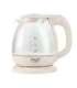 Adler Kettle AD 1283C Electric 900 W 1 L Glass/Stainless steel 360° rotational base Cream