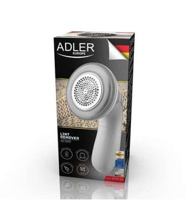 Adler Lint remover AD 9616 White Battery operated